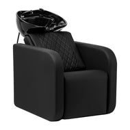 Bac de lavage coiffeur Gabbiano Sylvia noir