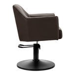 Fauteuil de coiffure Gabbiano Davos marron