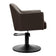 Fauteuil de coiffure Gabbiano Davos marron