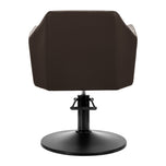 Fauteuil de coiffure Gabbiano Davos marron