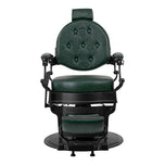 Barber chair Gabbiano President green