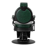 Barber chair Gabbiano President green