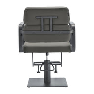 Gabbiano hairdressing chair Porto gray gray