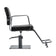 Gabbiano hairdressing chair Porto gray black