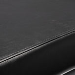 Gabbiano hairdressing chair Porto gray black