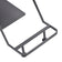 Gabbiano hairdressing chair Porto gray black