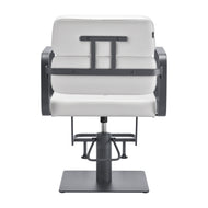 Gabbiano hairdressing chair Porto gray white
