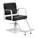 Chaise de coiffure Gabbiano Porto blanc noir