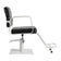 Chaise de coiffure Gabbiano Porto blanc noir