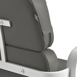 Fauteuil de coiffure Gabbiano Porto blanc gris