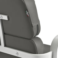 Gabbiano hairdressing chair Porto white gray
