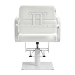 Gabbiano hairdressing chair Porto white white