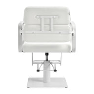 Gabbiano hairdressing chair Porto white white