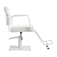 Gabbiano hairdressing chair Porto white white