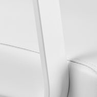 Gabbiano hairdressing chair Porto white white
