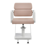 Gabbiano hairdressing chair Porto white beige