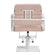 Gabbiano hairdressing chair Porto white beige