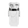 Gabbiano Porto hair wash unit white grey