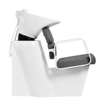 Gabbiano Porto hair wash unit white grey
