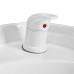 Gabbiano Porto hair wash unit white grey