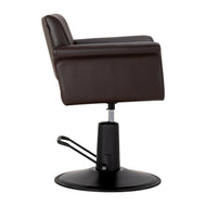 Friseurstuhl Gabbiano Lucca braun