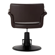 Friseurstuhl Gabbiano Lucca braun