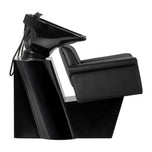 Hairdressing wash unit Gabbiano Lucca black