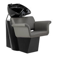 Friseurwaschanlage Gabbiano Lucca grau
