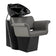Hairdressing wash unit Gabbiano Lucca grey