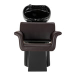 Friseurwaschanlage Gabbiano Lucca braun