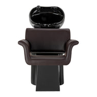 Friseurwaschanlage Gabbiano Lucca braun