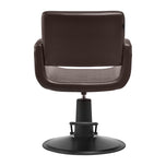 Gabbiano Mataro hairdressing chair brown