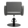 Gabbiano hairdressing chair Sewilla Gray black base