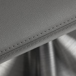 Gabbiano hairdressing chair Sewilla Gray INOX base