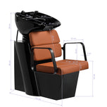 Gabbiano Porto Waschanlage schwarz orange