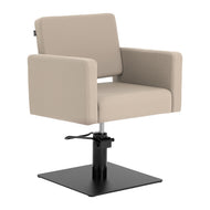 Gabbiano Vitoria hairdressing chair grey-beige