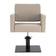 Gabbiano Vitoria hairdressing chair grey-beige