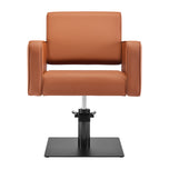 Gabbiano Bilbao hairdressing chair brown