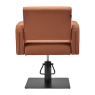 Gabbiano Bilbao hairdressing chair brown