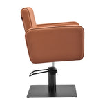 Gabbiano Bilbao hairdressing chair brown