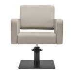 Gabbiano Bilbao hairdressing chair gray-beige