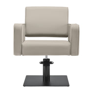 Gabbiano Bilbao hairdressing chair gray-beige