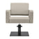 Gabbiano Bilbao hairdressing chair gray-beige