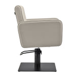 Gabbiano Bilbao hairdressing chair gray-beige