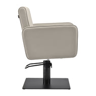 Gabbiano Bilbao hairdressing chair gray-beige