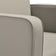 Gabbiano Bilbao hairdressing chair gray-beige