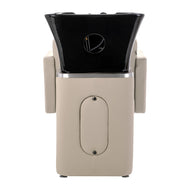 Gabbiano Friseurwaschanlage Elda grau und beige