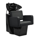 Gabbiano hairdressing wash unit Bilbao Black