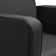 Gabbiano hairdressing wash unit Bilbao Black
