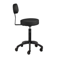 Gabbiano hairdressing stool D026 black